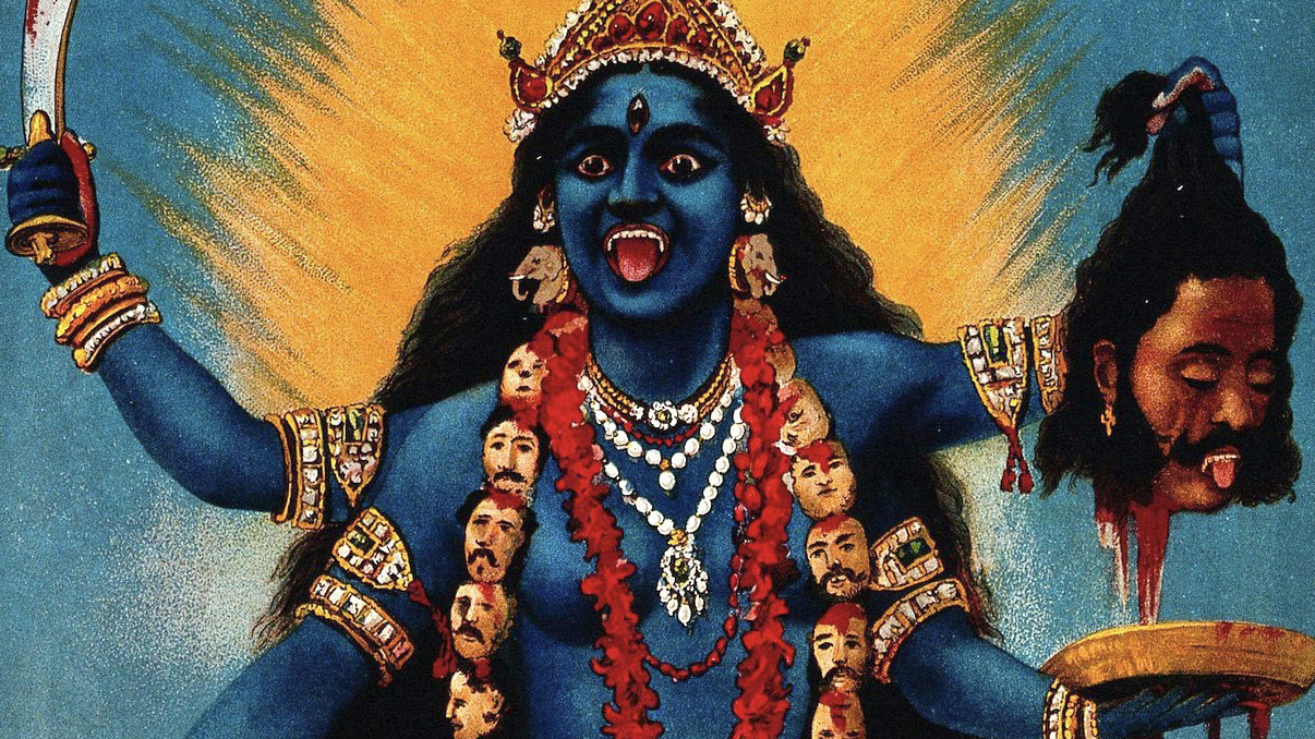 The Divine Presence of Hindu Goddess Maa Kali